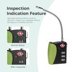 TSA-Approved Travel Combo Locks - 4 Pack