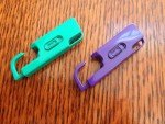 Brightly Colored Resettable Combo Locks - Set of 4
