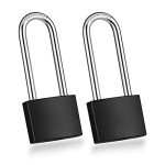 Guliffen Alike Padlocks with Long Shackles 2 Pack