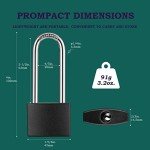 Guliffen Alike Padlocks with Long Shackles 2 Pack