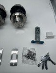 Keyless Unpickable Twist Lock Deadbolt for Front Door