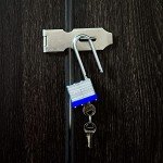 4 Pack Heavy-Duty Outdoor Padlocks with Keys