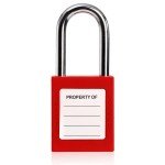 10 Pack OSHA Compliant Lockout Safety Padlocks