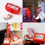 10 Pack OSHA Compliant Lockout Safety Padlocks