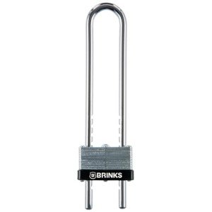 Brinks 44mm Secure Steel Padlock with Adjustable Shackle