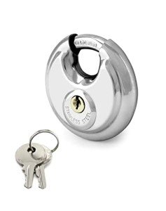 Heavy Duty Disc Padlock for Secure Storage