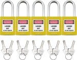 Key Alike Lockout Padlocks - Set of 10