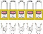 Key Alike Lockout Padlocks - Set of 10