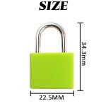 TIHOOD 10-Pack Luggage Padlocks with Keys