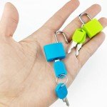 TIHOOD 10-Pack Luggage Padlocks with Keys