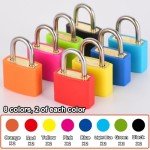 16 PCS Unpickable Luggage Locks with Keys