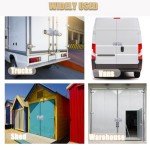 2 Pack Heavy Duty Van Door Padlocks with Keys