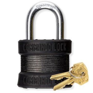 High-Security Blackout Commando Lock for Gun Locks