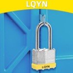 Keyed Alike Padlocks Set with Long Shackles