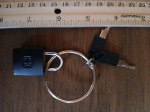 Three Keyed Unpickable Locks Set