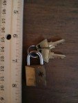 Three Keyed Unpickable Locks Set