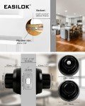 Zinc Alloy Twist Lock Deadbolt for Easy Access