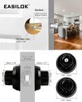EASlLOK Keyless Heavy Duty Deadbolt Lock - 2 Pack