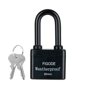 FIGODE® Heavy Duty Waterproof Keyed Padlock