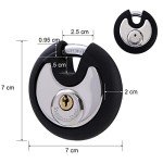 DAYGOS Heavy Duty Waterproof Disc Padlock