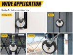 DAYGOS Heavy Duty Waterproof Disc Padlock