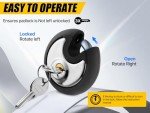 DAYGOS Heavy Duty Waterproof Disc Padlock