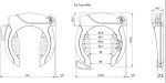 ABUS Pro Tectic 4960 Black Frame Lock