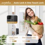 ARPHA Keyless Smart Door Lock with Fingerprint Access