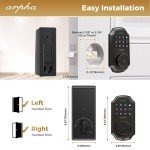 Keyless Smart Door Lock with Anti-Peeping Features
