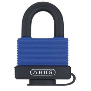Abus Keyed Alike Brass Padlock, Standard Shackle