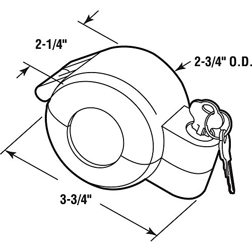 Unpickable Gray Door Knob Lock-Out Device