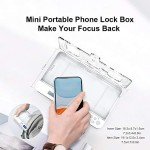 Portable Smart Timer Lock Box for Phones