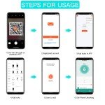 Keyless Waterproof Bluetooth Fingerprint Padlock