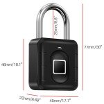 Keyless Waterproof Bluetooth Fingerprint Padlock