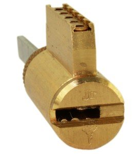 Mul-T-Lock Junior Brass Key In Knob Cylinder