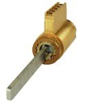 Mul-T-Lock Junior Brass Key In Knob Cylinder