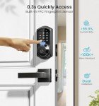 Veise VE07-L Fingerprint Smart Front Door Lock