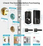 Veise VE07-L Fingerprint Smart Front Door Lock