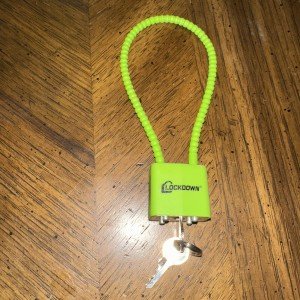 Lockdown 15 Inch Non-Marring Cable Gun Lock