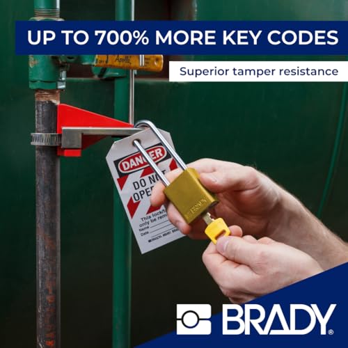 Green Aluminum Lockout Padlock - Unpickable 1.5" Shackle