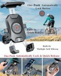 BRCOVAN One-Hand Motorcycle Phone Mount for Smartphones