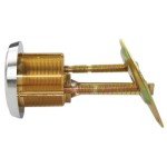 Mul-T-Lock Junior Satin Chrome Lock Cylinder Set