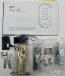 Veise Smart Fingerprint Keyless Door Lock, Black