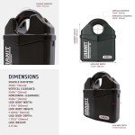 ABUS Granit Heavy Duty Closed Shackle Padlock