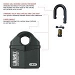 ABUS Granit Heavy Duty Closed Shackle Padlock