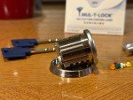 MUL-T-LOCK High Security Mortise Cylinder with Keys