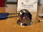 MUL-T-LOCK High Security Mortise Cylinder with Keys