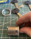 High-Security Mul T Lock Mortise Cylinder with Keys