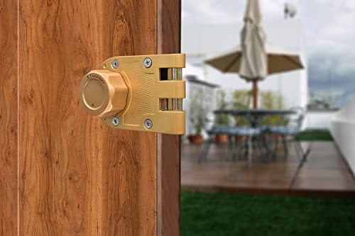 Unpickable Twist Lock Deadbolt: Keyless & High Security