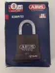 ABUS 83WP/53 Weatherproof Rekeyable Steel Padlock